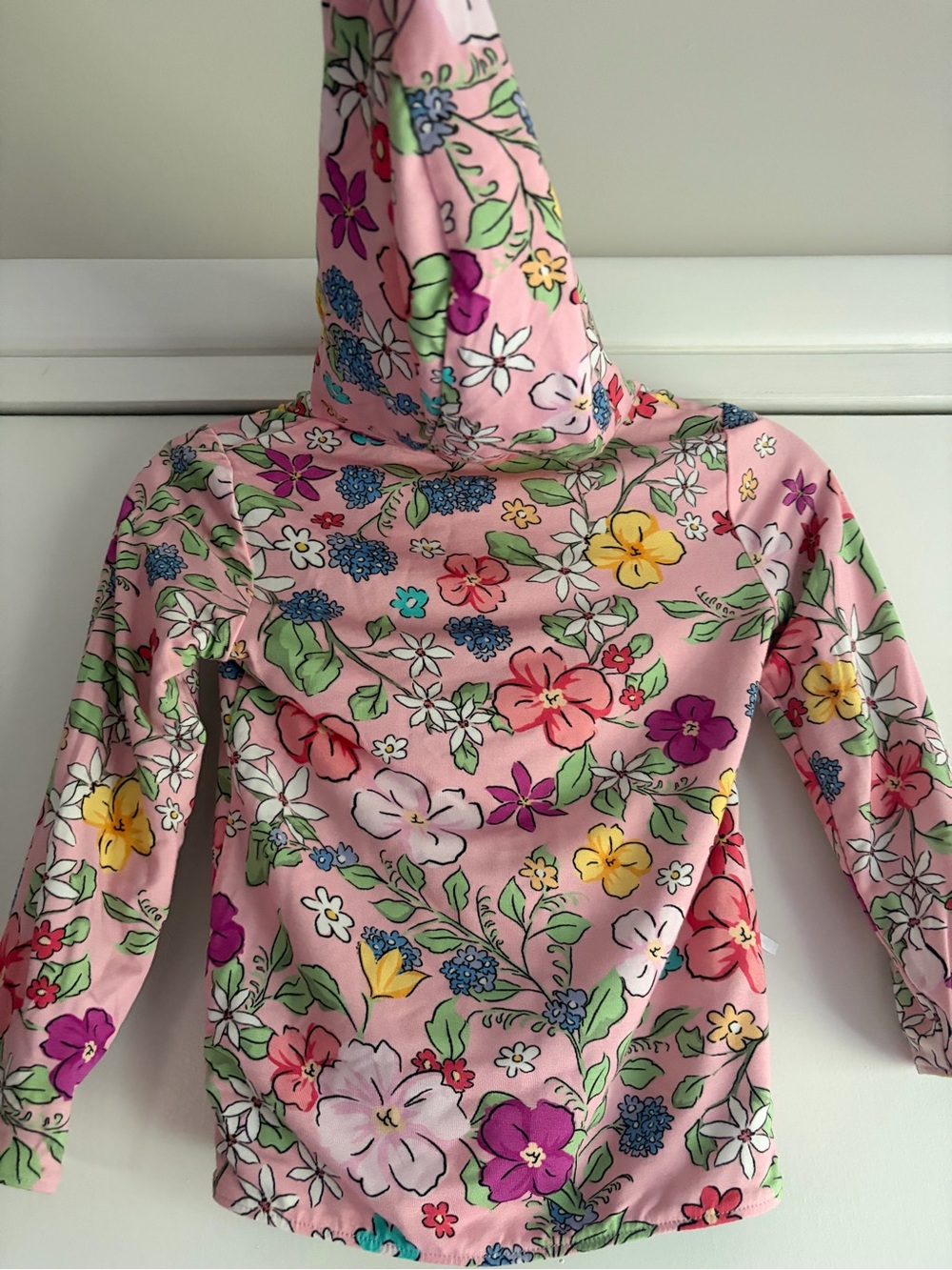 Posh Peanut Disney Princess reversible Hooded Jacket in Blue & Pink - Picture 5 of 5